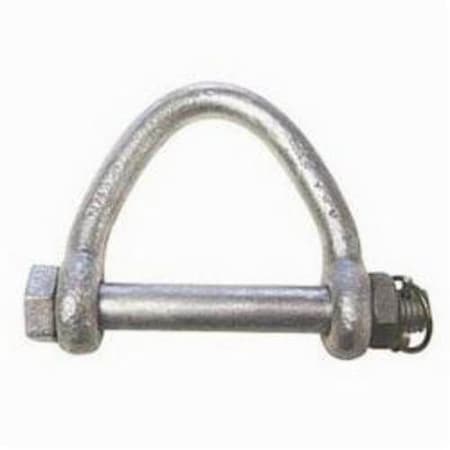 Cm Web Sling Shackle, 19000 Lb Load, 1 In, 1 In BoltNutCotter Pin M705A